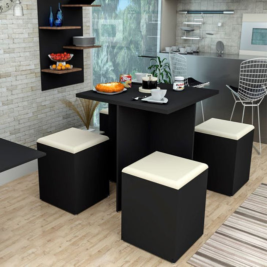 Luxe Black Dining Set