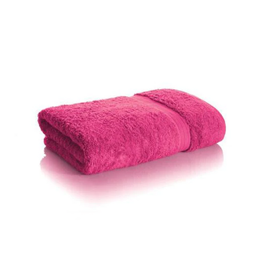Charm Pink Combed Bath Towel