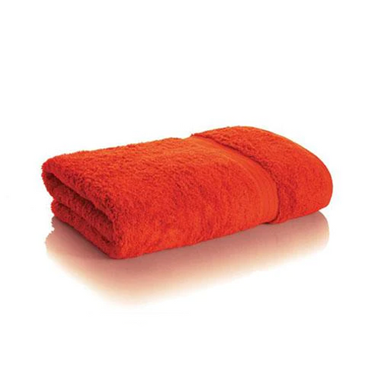 Crimson Combed Bath Towel