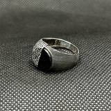 Drop Cut Turkish Style Ring For Him