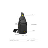 Versatile Sling Backpack - Black
