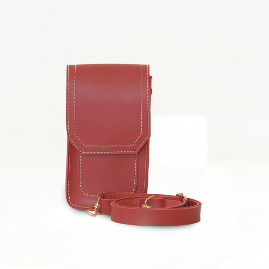 Mobo Pouch Maroon