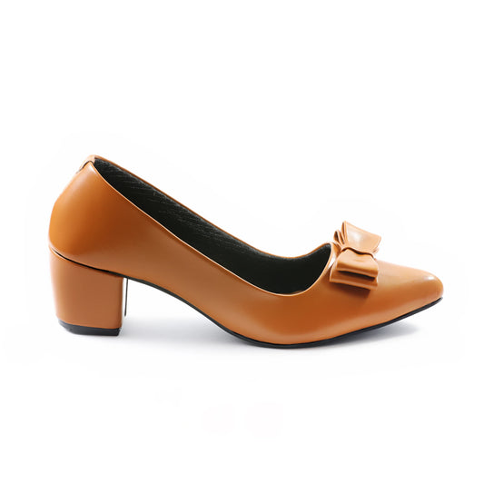 Elden Mustard women Court shoes