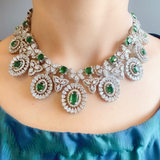 Paris Green Necklace